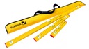 STABILA SET 3 LEVEL 120cm 60cm 30cm PRO SET