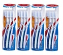 4x 3-balenie zubnej kefky AQUAFRESH Medium