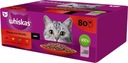 SÁČKY WHISKAS KRMIVO PRE MAČKY ZMES V Omáčke 80x85g