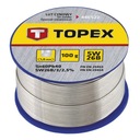 Topex Cínová spájka 60% Sn, drôt 1,0 mm 100 g 44E522