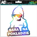 Nálepka na okno SARA ON BOARD HOLOGRAM