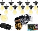 LIGHT GARLAND Záhradné svietidlá 12,5 m 20 LED