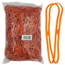 Krížové gumičky 160 x 1,5 mm, balenie 1kg - oranžové