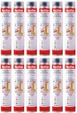 12x Fischer SUMMER Foam 750ml PU montážna pena