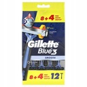 Holiace strojčeky Gillette Blue 3 Smooth 12 ks