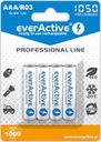 4 x R03/AAA everActive 1050 mAh Ni-MH batérie