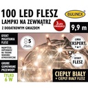 LED zábleskové lampy 100L-9,9m vonkajšie s prídavnými zásuvkami. veľmi teplý/veľmi teplý záblesk 25-465,