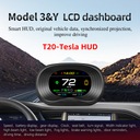 Car Hud pre Tesla Model 3 Model Y RPM LCD