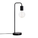 Čierna stolová lampa Keli 45 cm, moderné podkrovie