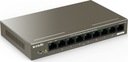 Switch Tenda TEF1109TP-8-102W 8xPoE, 1x Uplink