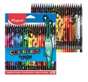 Colorpeps Monster trojuholníkové pastelky 24 farieb MAPED