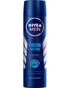 NIVEA FRESH ACTIVE PÁNSKY DEODORANT (SPREJ) 150 ml