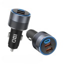 RÝCHLA NABÍJAČKA DO AUTO 2XUSB 1XUSB-C 66W