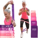 5 MINI BAND FIT4MED FITNESS CVIČENIE ODOLNOSŤ PEVNÉ, NEZLOMÍ SA, NEŠMÝKA SA