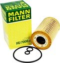 Olejový filter Mann HU7008Z AUDI SEAT SKODA VW