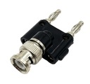 Adaptér - BNC konektor na 2x 4mm banánik