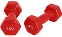 Tréningové činky Fitness Závažia 2x 3kg SET