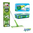 SWIFFER mop 11 náplní 8 suchých 3 vlhčených + 24 vlhčených utierok z Nemecka