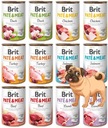 BRIT Pate & Meat 12x400g MIX príchutí