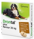 Drontal Flavour Plus pre psov 35kg 2 ks.