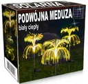 SOLAR záhradné svietidlo MEDUSA LED púpava x2