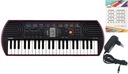 CASIO SA-78 MINI KLÁVESNICA KĽÚČ + NAPÁJANIE + HOR