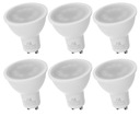 6x GU10 LED ŽIAROVKA 5W 400lm 3000K TEPLÁ BIELA