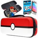 KRYT POUZDRA NA NINTENDO SWITCH OLED POKEMON POKEBALL PLUS OCHRANNÉ SKLO