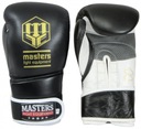 12 oz boxerské rukavice MASTERS RBT-E Black & White