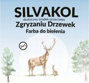 SILVAKOL 0,8L Prostriedok proti hryzeniu stromov 2v1 Bielenie + ochrana