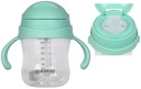 Tritan Sippy Cup dojčenská fľaša s dvoma výlevkami 240 ml BPA Free