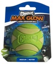 Chuckit! Max Glow Ultra Squeaker Ball Medium - Svieti v tme!