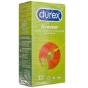 Rebrované kondómy Durex Arouser 12 kusov