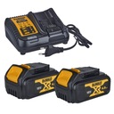 2x 18V BATÉRIA DCB182 + DCB115 M2 nabíjačka DeWALT