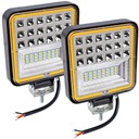 Halogénová LED pracovná lampa 12V 24V 126W 2 ks.