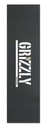 Grizzly White Logo skateboard grip