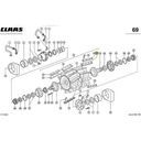 Nôž CLAAS JAGUAR 840/60/80 ĽAVÁ TRÁVA 0009846700