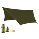 Plachta Vodotesná plachta Camping Tarp Stan 360x290cm 210T PU3000 NEO