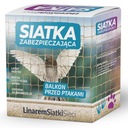 HUSTÁ BALKÓNOVÁ SIETKA PRE MAČKU 2x3m + HÁKY