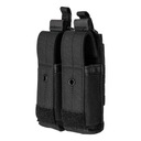 Čierne puzdro 5.11 Flex Double Pistol Mag CVR