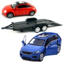 VOLVO XC90 + VW THE BEETLE + WELLY TRUCK 1:34