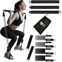 FITNESS PILATES TYČ + 4 ODPOROVÉ PÁSY MuscleForge