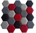 Čalúnené panely HONEYCOMB HEXAGON SOFT