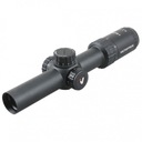 Ozubený puškohľad. Vicoptics S6 1-6x24Black