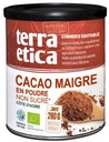 NÍZKOTUČNÝ KAKAOVÝ PRÁŠOK BIO 280 g - TERRA ETICA (TERRA ETICA) TERR