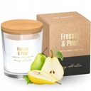 Sviečka s vôňou hruška Natural Soy Freesia 40H Eco Bispol Candle