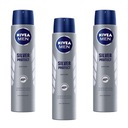 NIVEA MEN Silver Protect Antiperspirant v spreji 3 x 250 ml