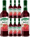 8 x MALINOVÝ SIRUP 420ML HERBAPOL SADA