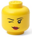 LEGO CONTAINER MINI HEAD GIRL EYE