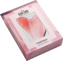 PUREDERM Gua Sha masážny prístroj Rose Quartz 8x5x0,4